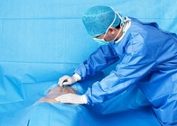 Folha de campo cirúrgica abdominal estéril para hospital descartável Serviço OEM