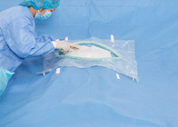 O bloco cirúrgico descartável SMS da laparoscopia esterilizou para drapejar Kit Set Oil Resistant