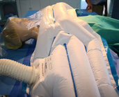 Cobertor de aquecimento de corpo superior Sistema de controle de aquecimento de UTI Cirúrgico SMS Tecido Unidade de ar livre cor branco tamanho meio corpo