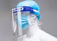 Antipoluição protetor médico plástico névoa transparente do protetor de cara da anti