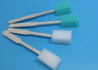 Cotonete de limpeza oral dos cuidados médicos da esponja da vara descartável da esponja da espuma