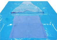 A ginecologia cirúrgica descartável drapeja o tamanho azul 230*330 Cm da cor ou a personalização