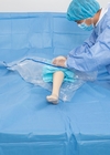 O joelho operacional dos materiais descartáveis médicos cirúrgico drapeja o bloco estéril do Arthroscopy
