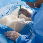 A laparotomia descartável cirúrgica abdominal drapeja o bloco Kit Class II