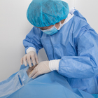 Bloco oftálmico descartável médico de Kit Sterile Surgical Laparotomy Drape do hospital
