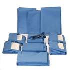 Roupas individuais de tecido não tecido, amarras na embalagem 50pcs/Ctn Professional