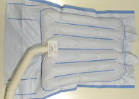 Cobertura caloroso de aquecimento paciente da cobertura do baixo corpo, o azul e o branco da emergência do hospital