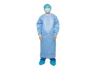 O nível azul não tecido estéril 3 de AAMI reforçou o vestido cirúrgico
