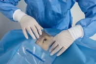 Oftálmico estéril cirúrgico descartável drapeja com o saco de coleção líquido