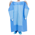 Vestido cirúrgico reforçado estéril cirúrgico descartável ISO13485 unisex