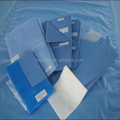 Embalagem individual Embalagem estéril para angiografia cirúrgica