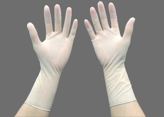 Cirúrgico médico do EN 13795 descartáveis de borracha das luvas da mão do látex para a cirurgia Examtation