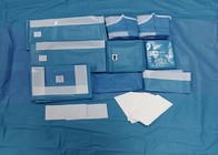 Bloco cirúrgico anca descartável com material de SMS/Spunlace/PP+PE, certificado CE/ISO13485, respirável &amp; antiestático