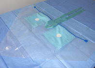 O arthroscopy cirúrgico descartável do joelho drapeja o tamanho azul 230*330 Cm da cor ou a personalização
