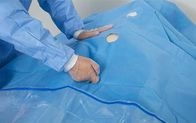 O procedimento estéril descartável médico embala jogos cirúrgicos da angiografia 210*300cm
