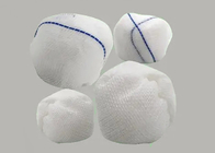 Algodão puro absorvente 30 x 30 de Gauze Balls Disposable 100% do algodão