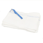 100% esponja cirúrgica 45cm x 45cm 8ply Lap Pad estéril da almofada abdominal médica do algodão