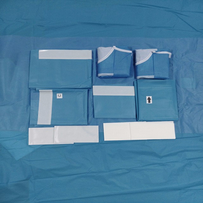 A cirurgia estéril consumível médica do EO drapeja ajustou o bloco OTORRINOLARINGOLÓGICO descartável