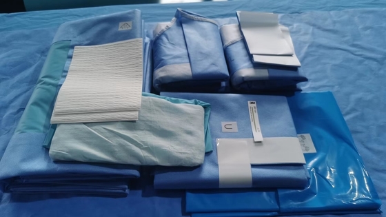 Pacotes de cortinas estéreis descartáveis para extremidades inferiores / conjunto para extremidades superiores