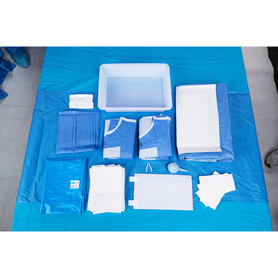 Pacote de cirurgia C-seção estéril Pacote cirúrgico cesariana