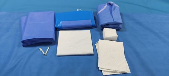 Disposable Surgical Packs Sterile Surgical Packs with Non-woven Fabric Sterilized By Ethylene Oxide and Protection Function