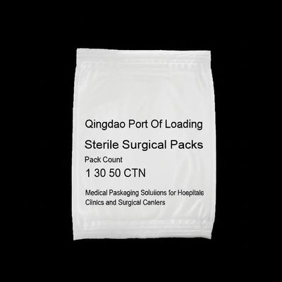 Pacotes cirúrgicos descartáveis com materiais de alta absorção e tecnologia de costura por ultra-som reforçados nas zonas críticas