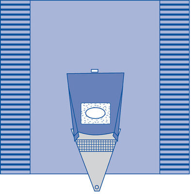 Embalagens cirúrgicas descartáveis sem látex com prazo de validade de 3 anos e costura ultra-sônica para procedimentos cirúrgicos estéreis