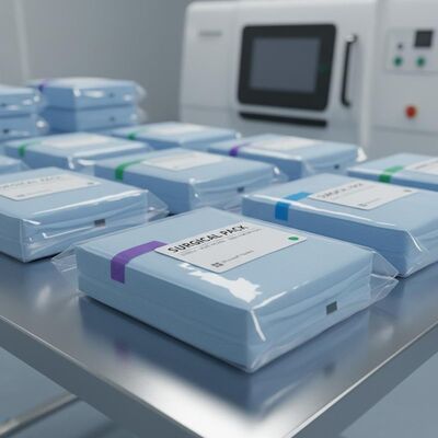 Pacotes Cirúrgicos Estéreis de Tecido Não Tecido com Múltiplos Métodos de Esterilização e Opções OEM/ODM