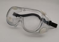 Óculos de proteção resistentes químicos da proteção ocular da névoa do PVC anti