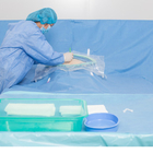 A seção cirúrgica descartável azul de SMMS C drapeja o gás do EO estéril