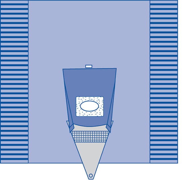 Embalagens cirúrgicas descartáveis sem látex com prazo de validade de 3 anos e costura ultra-sônica para procedimentos cirúrgicos estéreis