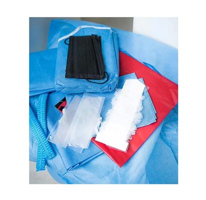 Pacote de procedimentos cirúrgicos completos esterilizado a vapor
