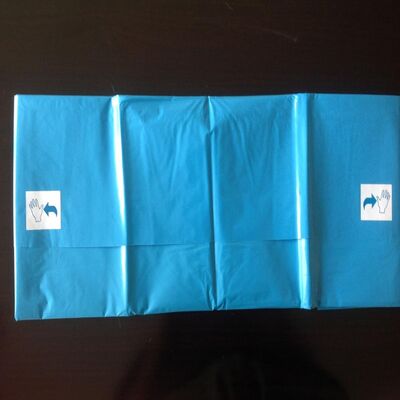 Pacotes cirúrgicos descartáveis sem furos de costura, vida útil de 3 anos e absorvente reforçado em zonas críticas para proteção estéril